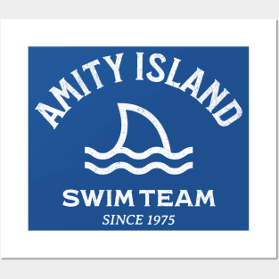 Amity Island Swim Team - Since 1975 Posters and Art